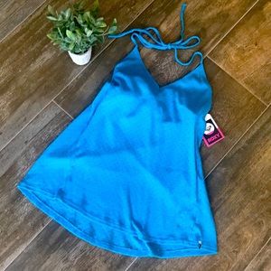 Roxy halter tank top large
